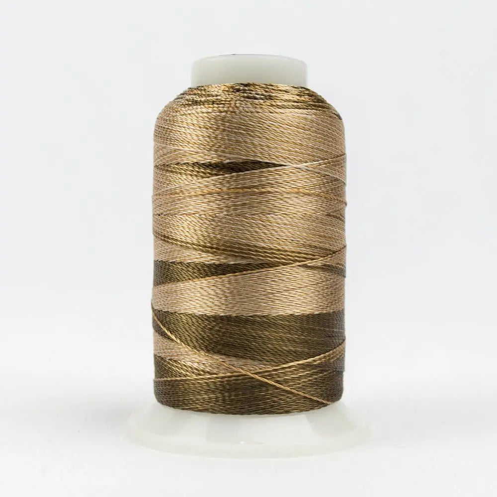 ACM07 -  Accent™ 12wt Rayon Beige Brown Thread WonderFil USA