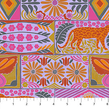Rhapsody Bricklayer Haze Cotton 44"/45" Fabric Per Yard