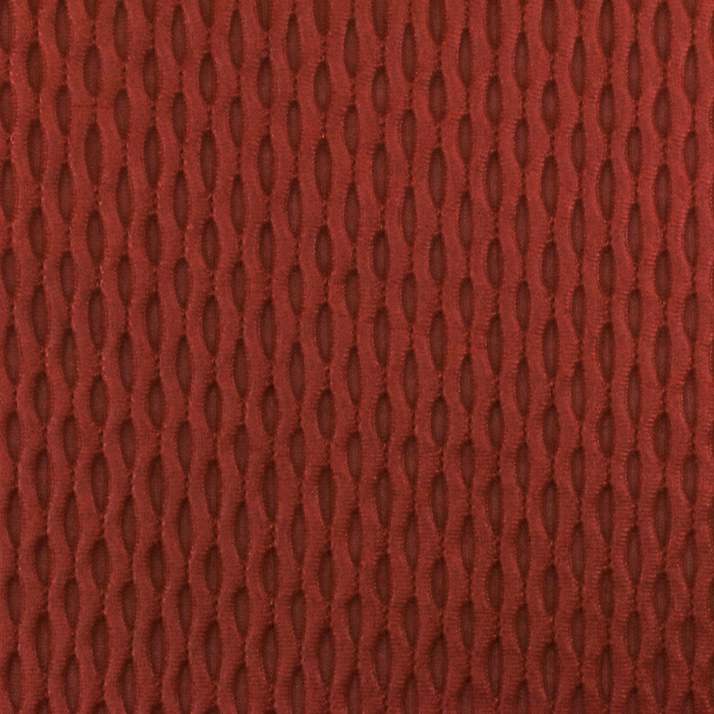Spiced Orange Famous Maker Stretch 3D Mesh Yoga Activewear Fabric