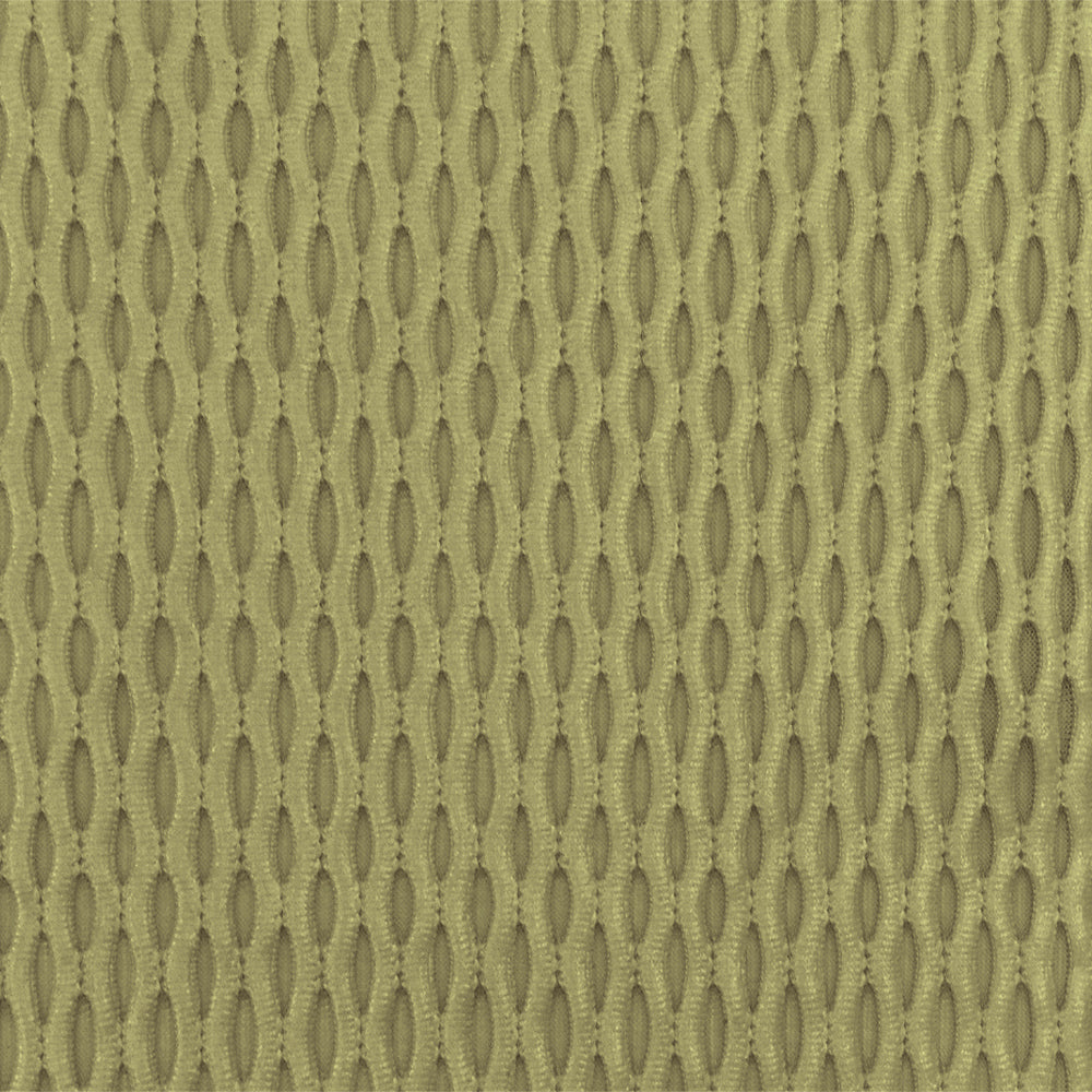 Olive Green Famous Maker Stretch 3D Mesh Yoga Activewear Fabric