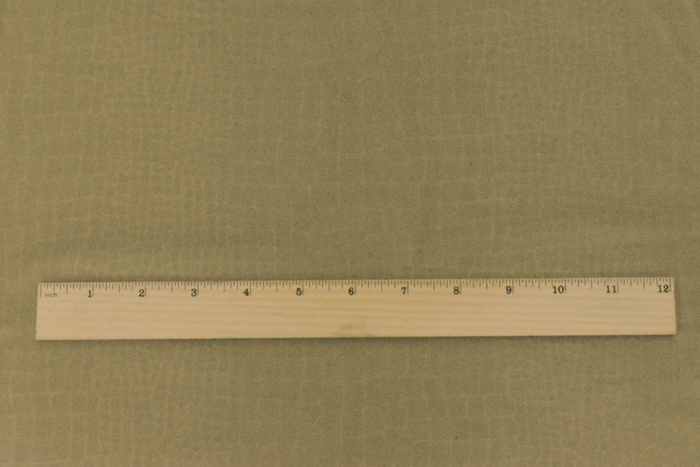 Brass Brown Famous Maker Reptile Jacquard Activewear Double Knit Fabric