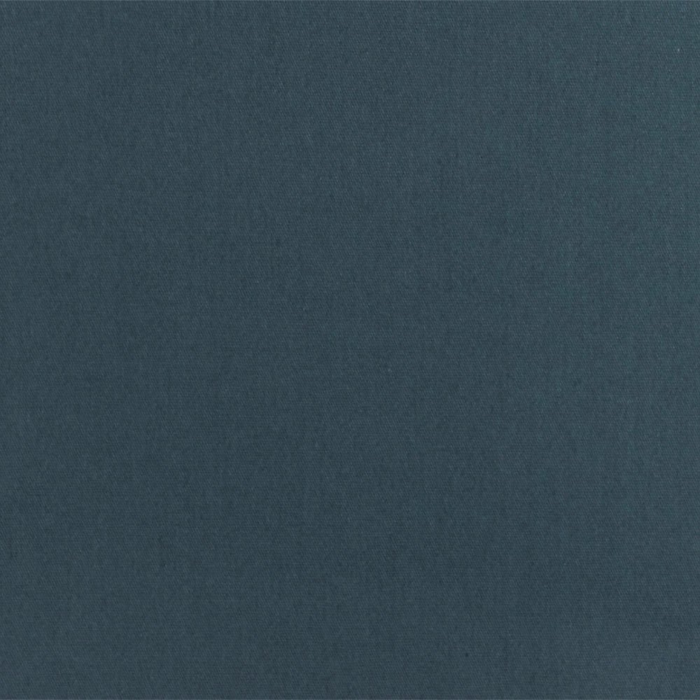 Night Blue Solid Stretch Cotton Blend Broadcloth Woven Fabric