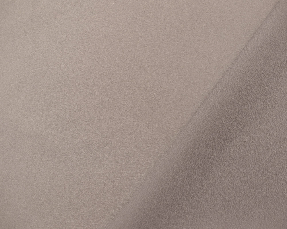 Gray Polyester Semi-Sheer Crepe Woven Georgette Fabric