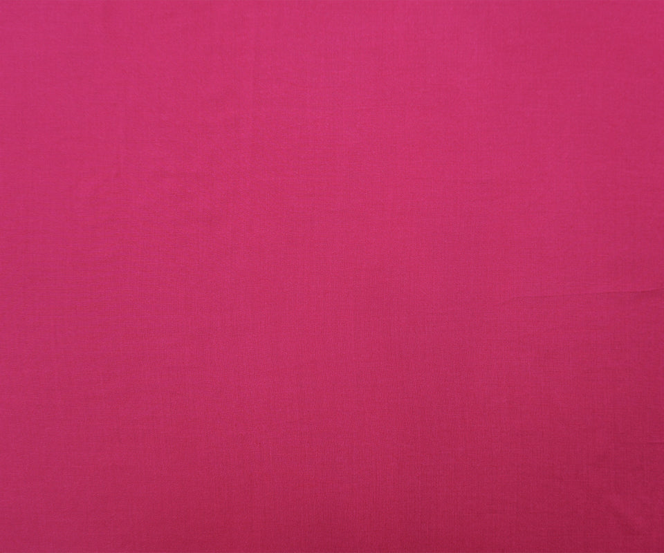 Pink Rayon Solid Challis Woven Fabric