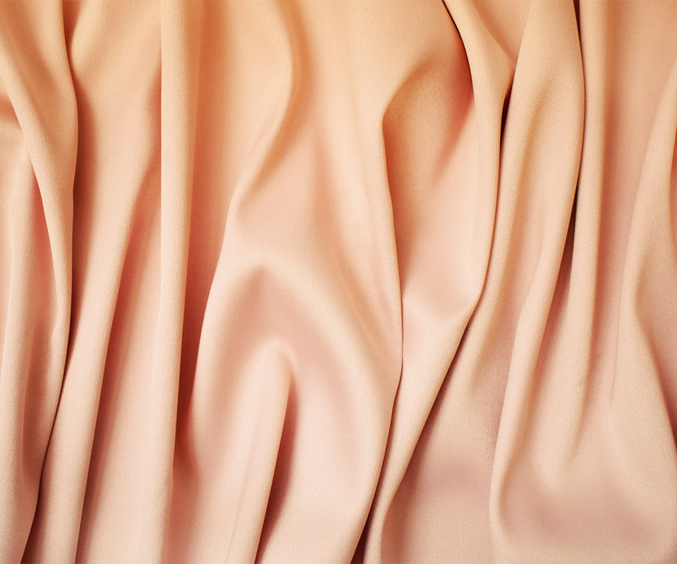 Light Pink Poly Spandex Stretch Solid Stretch Lamour Woven Fabric