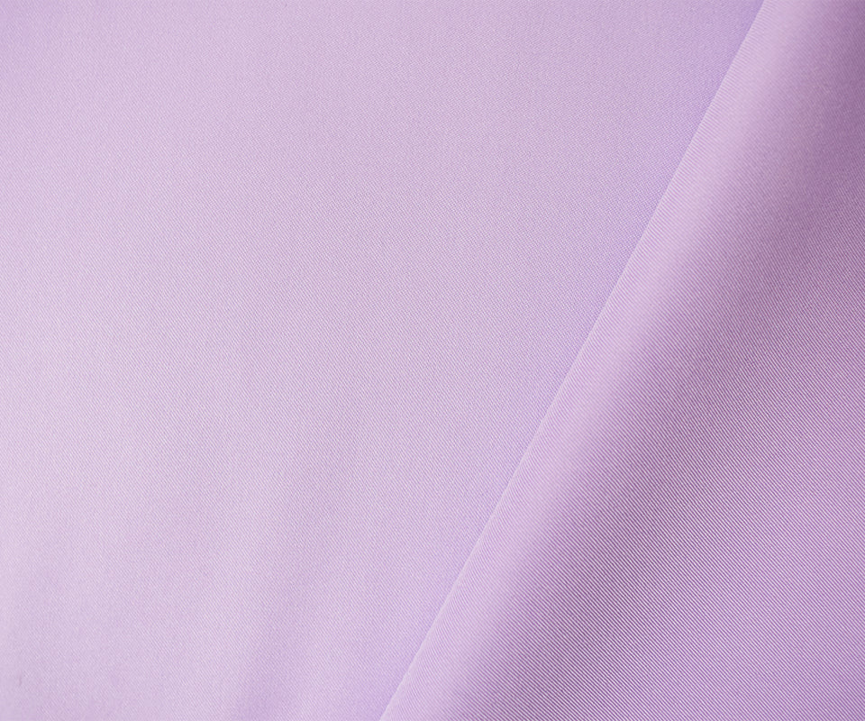 Pastel Purple Poly Spandex Solid Stretch Lamour Woven Fabric