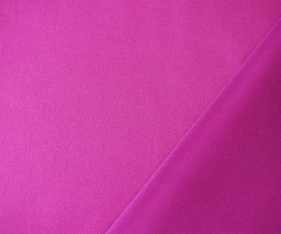 Fuchsia Purple Poly Spandex Solid Stretch Lamour Woven Fabric