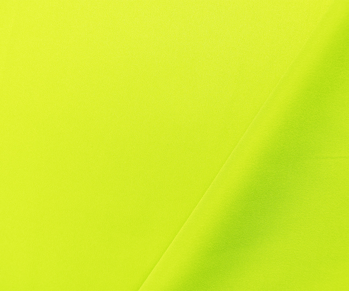Chartreuse Green Poly Stretch Spandex Lamour Solid Satin Woven Fabric