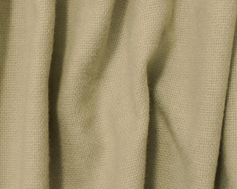 Taupe Gray-Beige Poly Wool Solid Woven Suiting Fabric