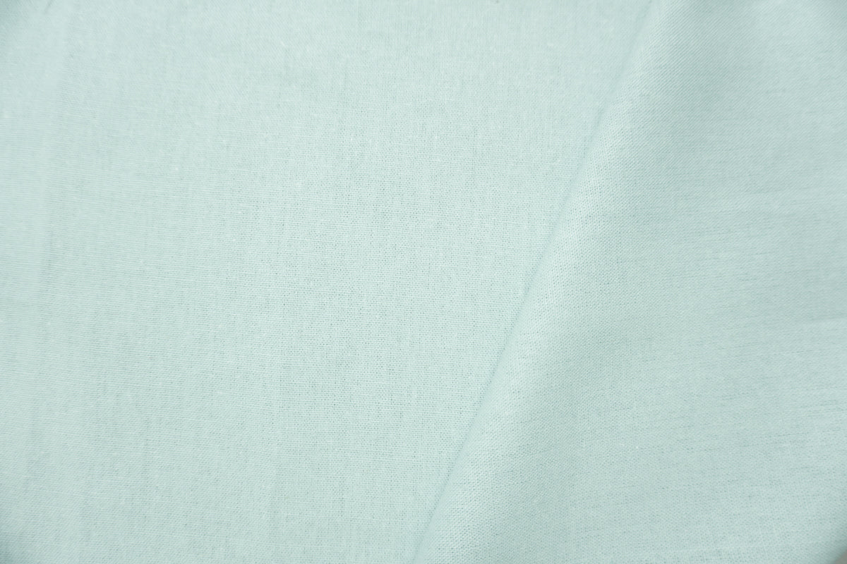 Blue Washed Rayon Linen Solid Reorderable Woven Fabric