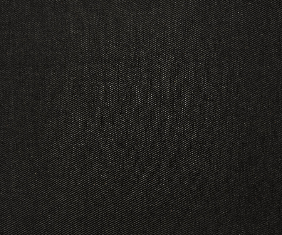 Black 10 oz. Cotton Stretch Japanese Selvedge Denim Fabric