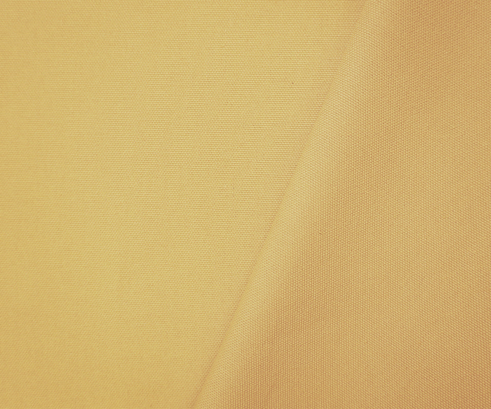 Yellow Cotton Solid Canvas Woven Fabric