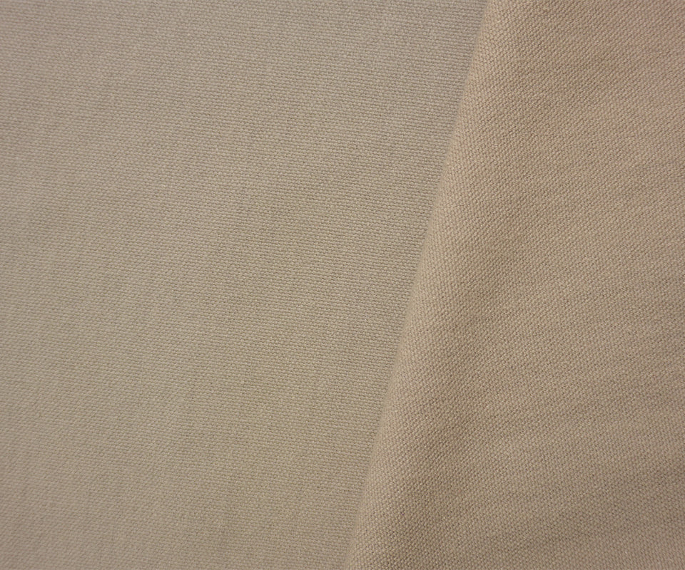 Gray Cotton Solid Washed Canvas Woven Fabric