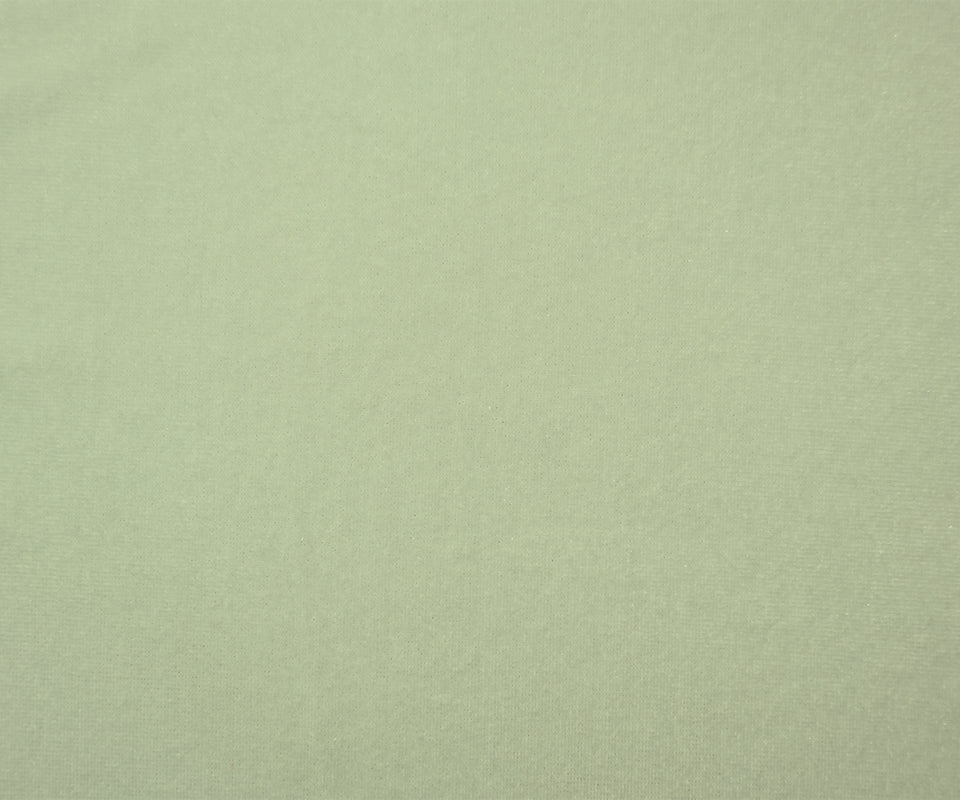 Sage Green Poly Spandex Stretch Velvet Knit Fabric