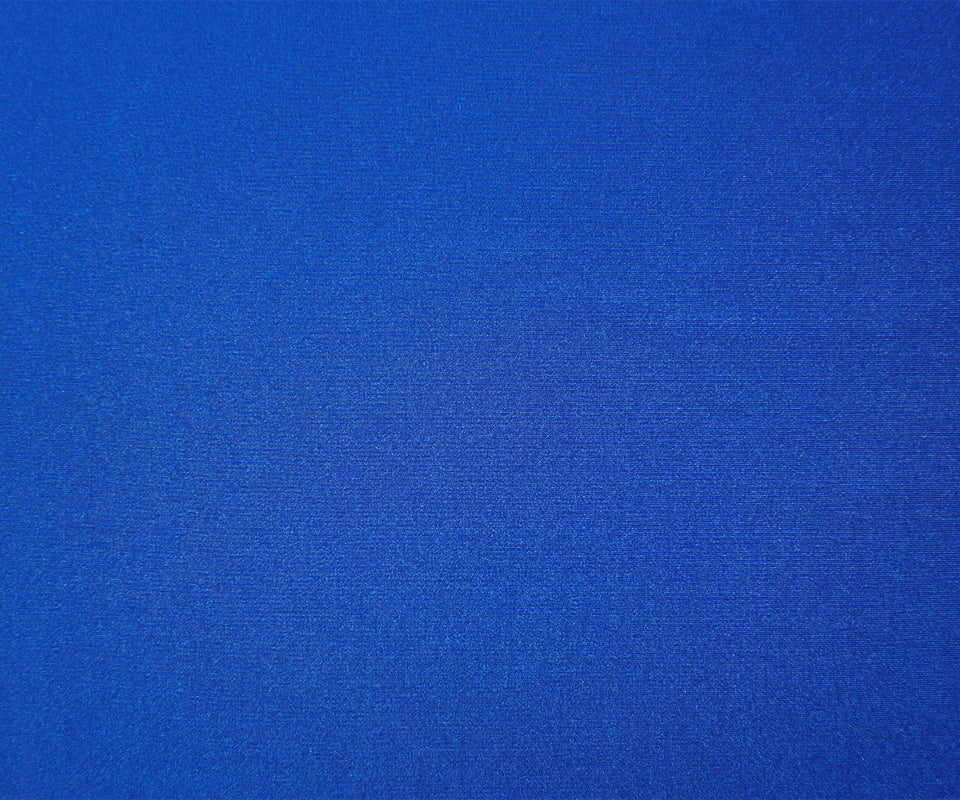 Blue Nylon Spandex Performance Solid Knit Fabric