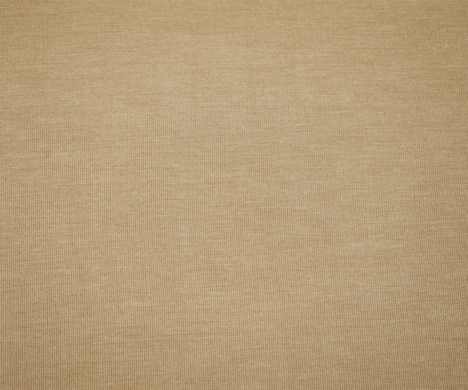 Brown Bamboo Solid Stretch Jersey Knit Fabric