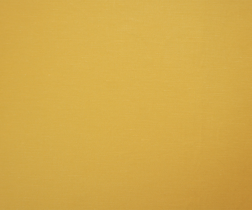 Yellow Famous Designer Tencel Linen Cotton Solid Twill Woven Fabric