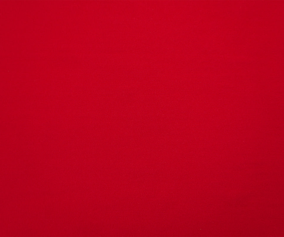 Red Rayon Nylon Solid Ponte Knit Fabric