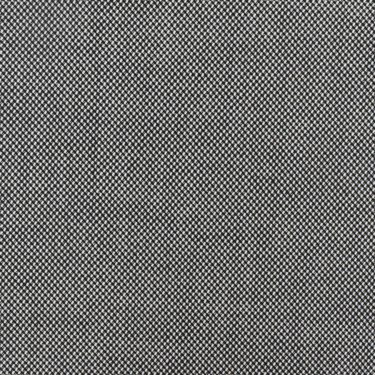 Old White-Black Dobby Poly Wool Woven Suiting Fabric