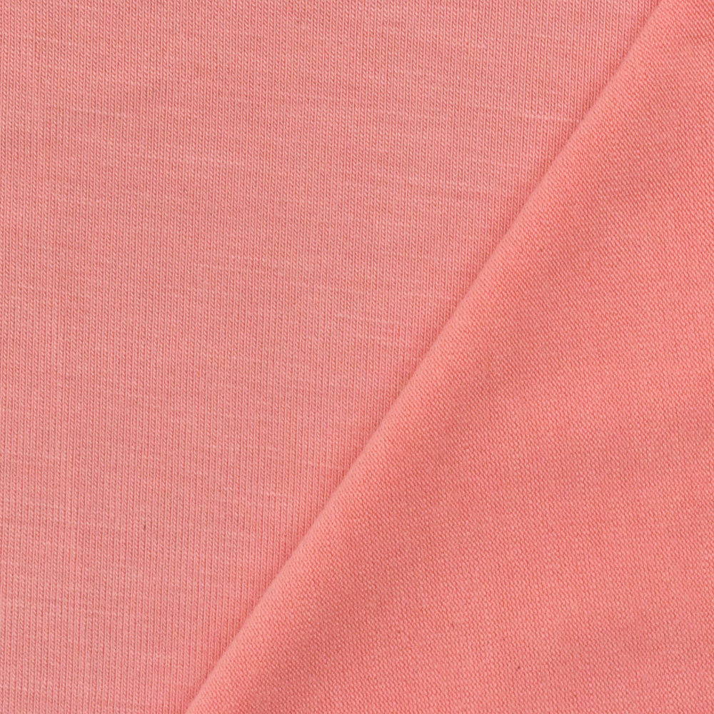 Pink Solid Stretch Spandex Rayon Modal Jersey Knit Fabric