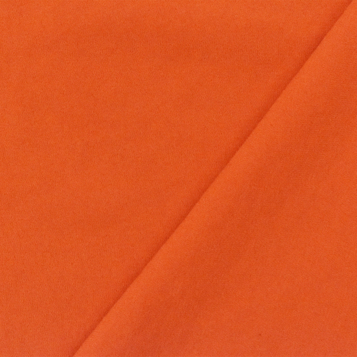 Orange Famous Designer Polyester Heavy Moss Crepe Woven Fabric