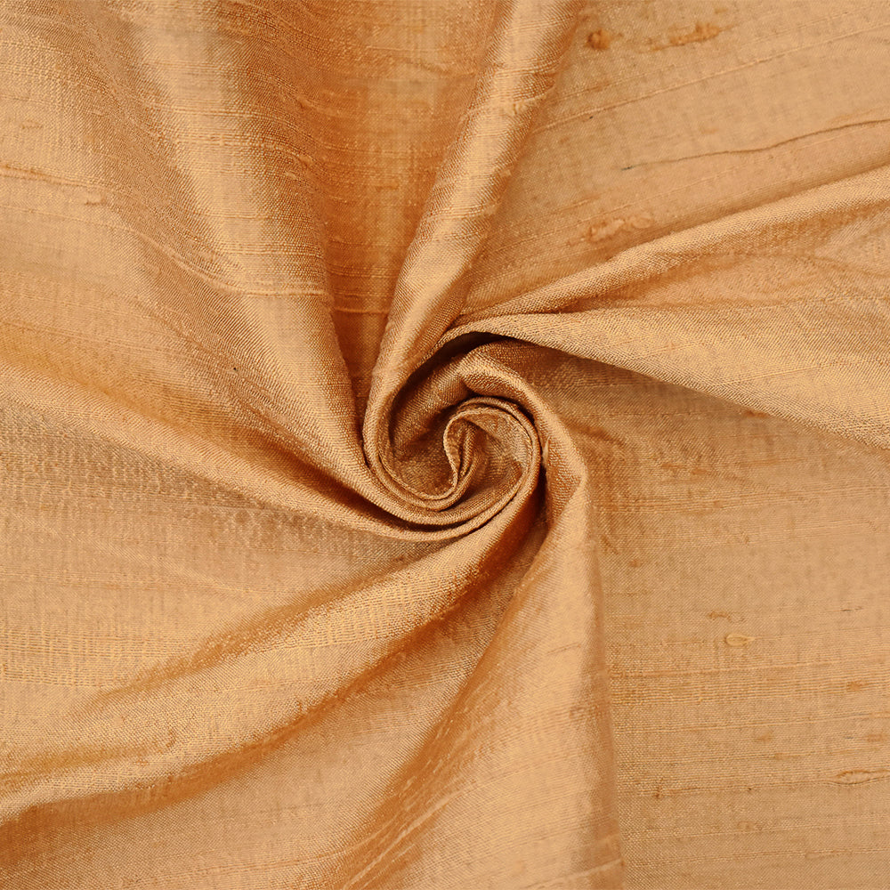 Tan Beige-Silver Gray Silk Iridescent Dupioni Woven Fabric