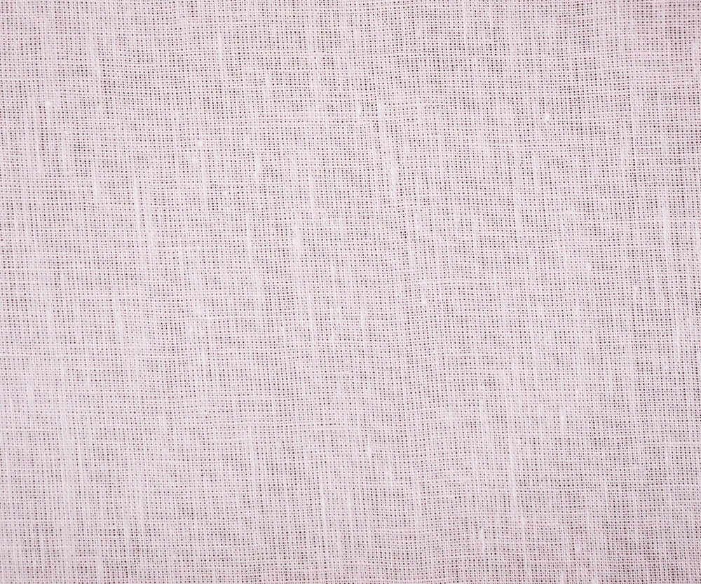 Pastel Pink-White Spence Bryson Texture Slub Irish Linen Chambray Fabric