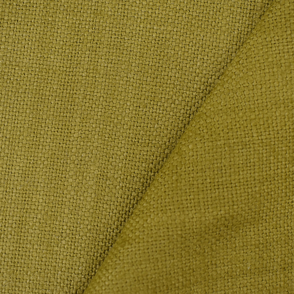 Green Moygashel Solid Woven Irish Linen Home Decorating Fabric
