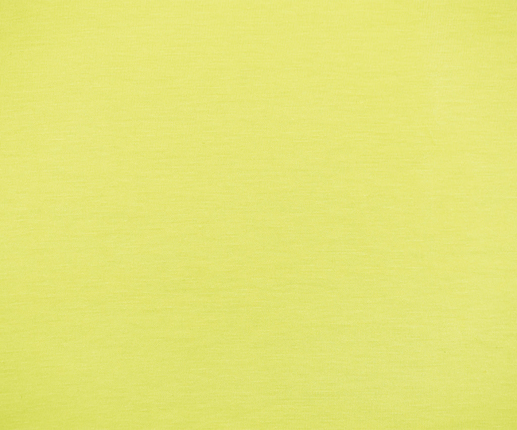 Yellow Bamboo Solid Stretch Jersey Knit Fabric