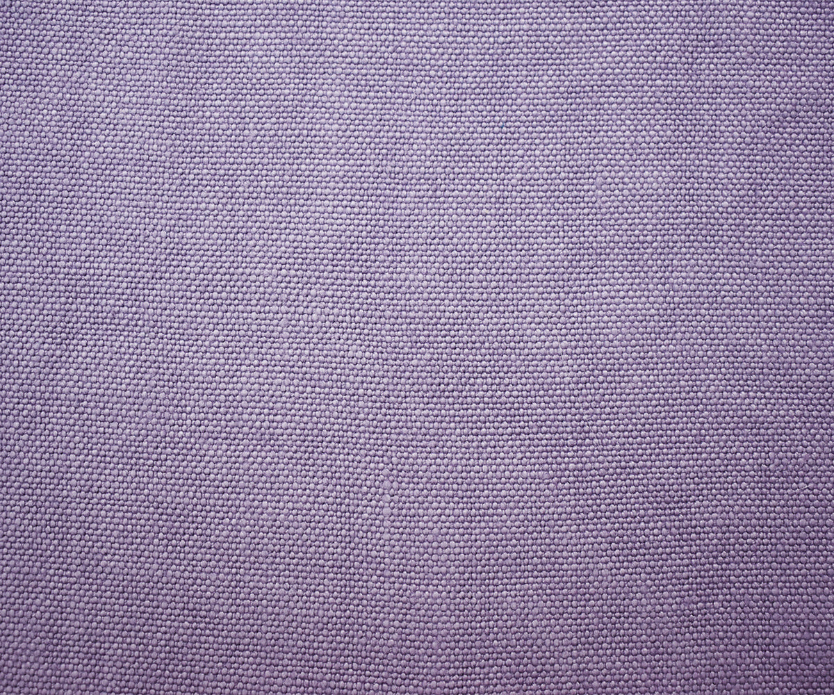 Purple Moygashel Washed Irish Linen Solid Woven Home Decorating Fabric