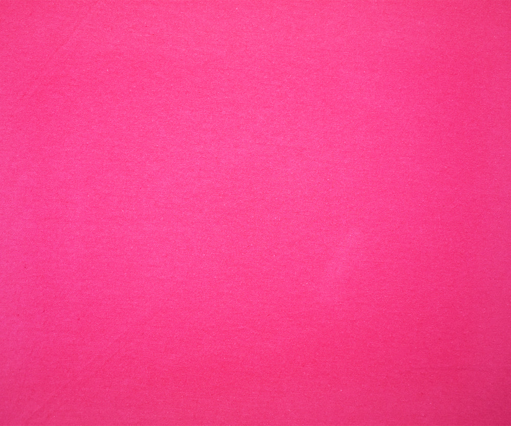 Vivacious Pink Solid Cotton Spandex Knit Fabric - 10 oz - Reorderable