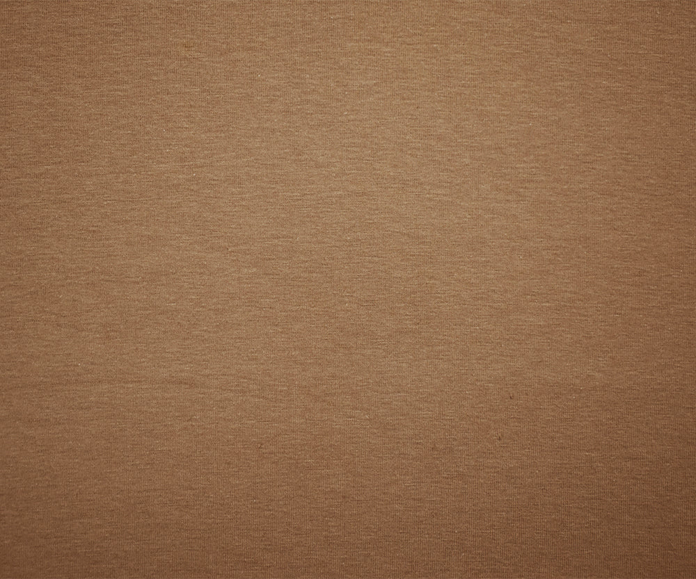 Dark Mocha Solid Cotton Spandex Knit Fabric - 10 oz - Reorderable