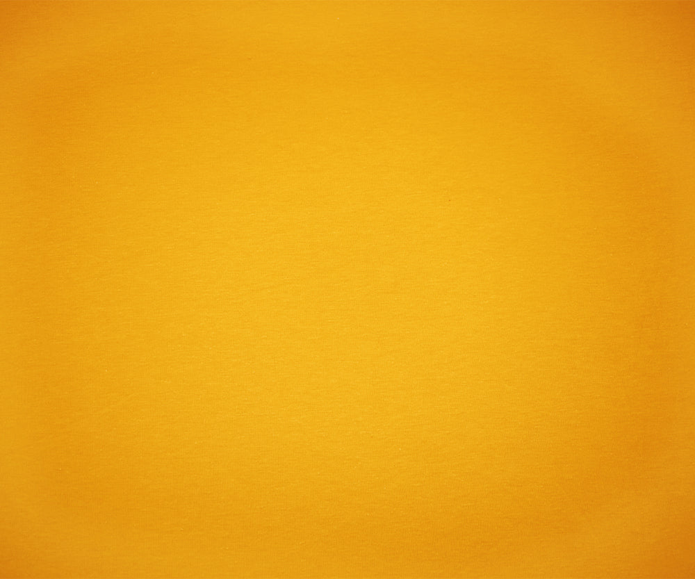 Yellow Cotton Solid Stretch Spandex Jersey Knit Fabric