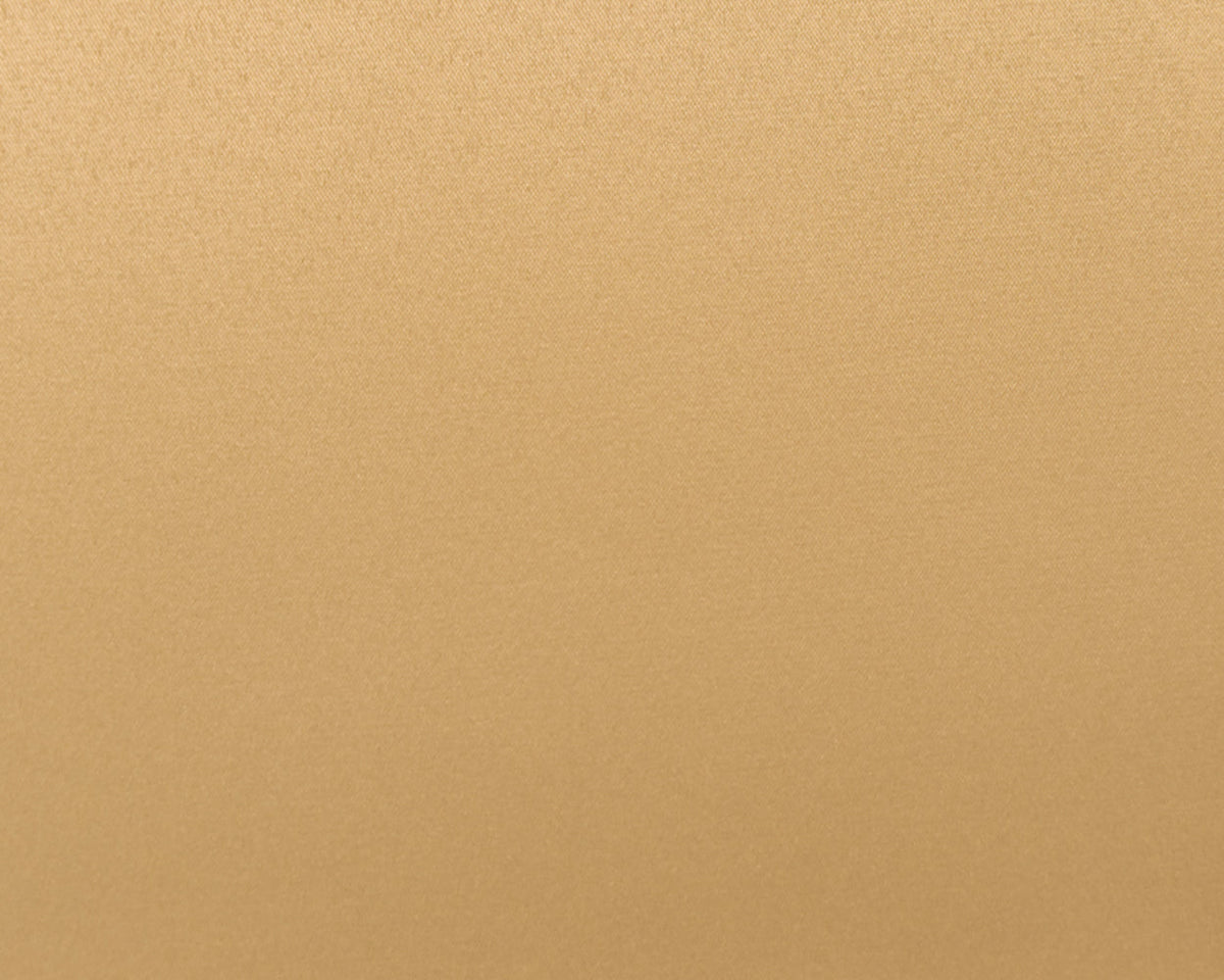 Beige Polyester Stretch Lamour Satin Woven Fabric