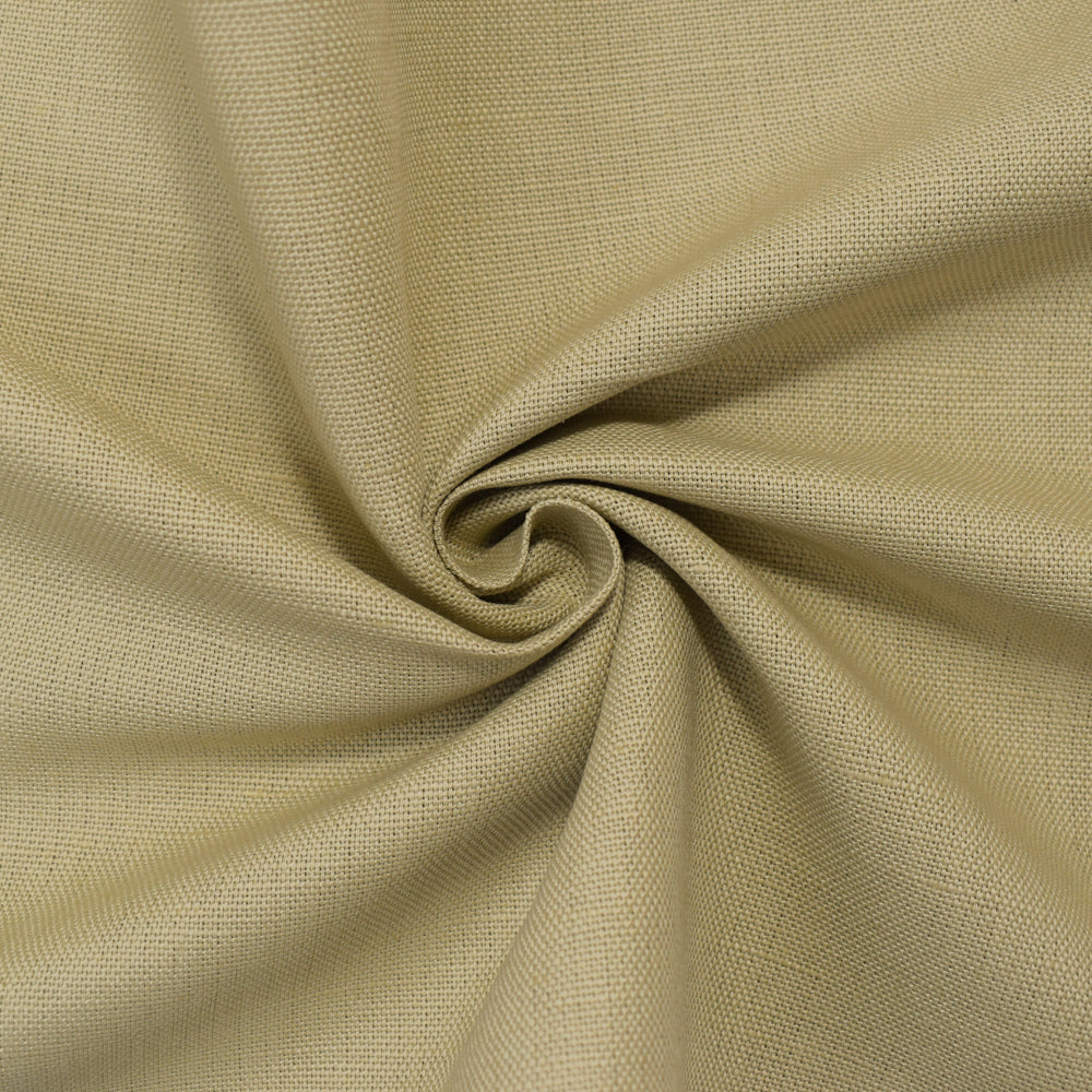 Light Brown Linen Slub Solid Canvas Woven Fabric
