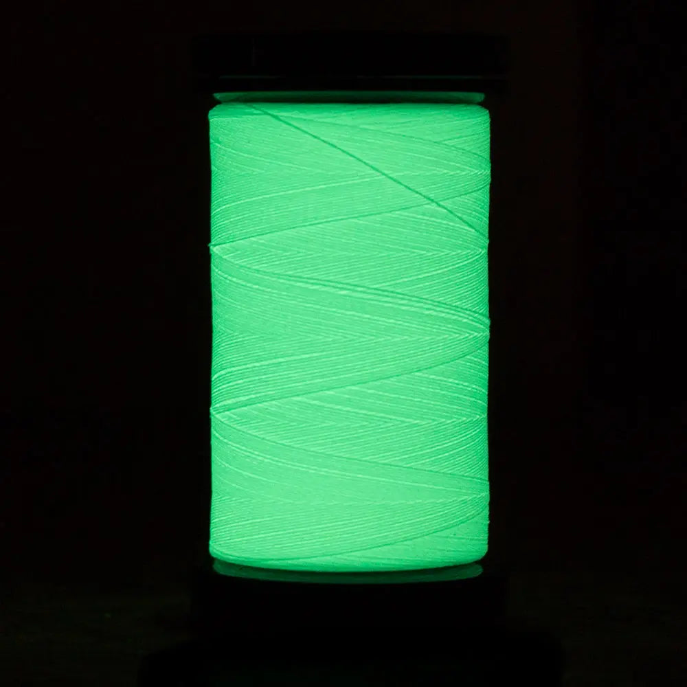 AR01 - Ahrora™ 40wt Glow in the Dark Polyester White Thread WonderFil USA