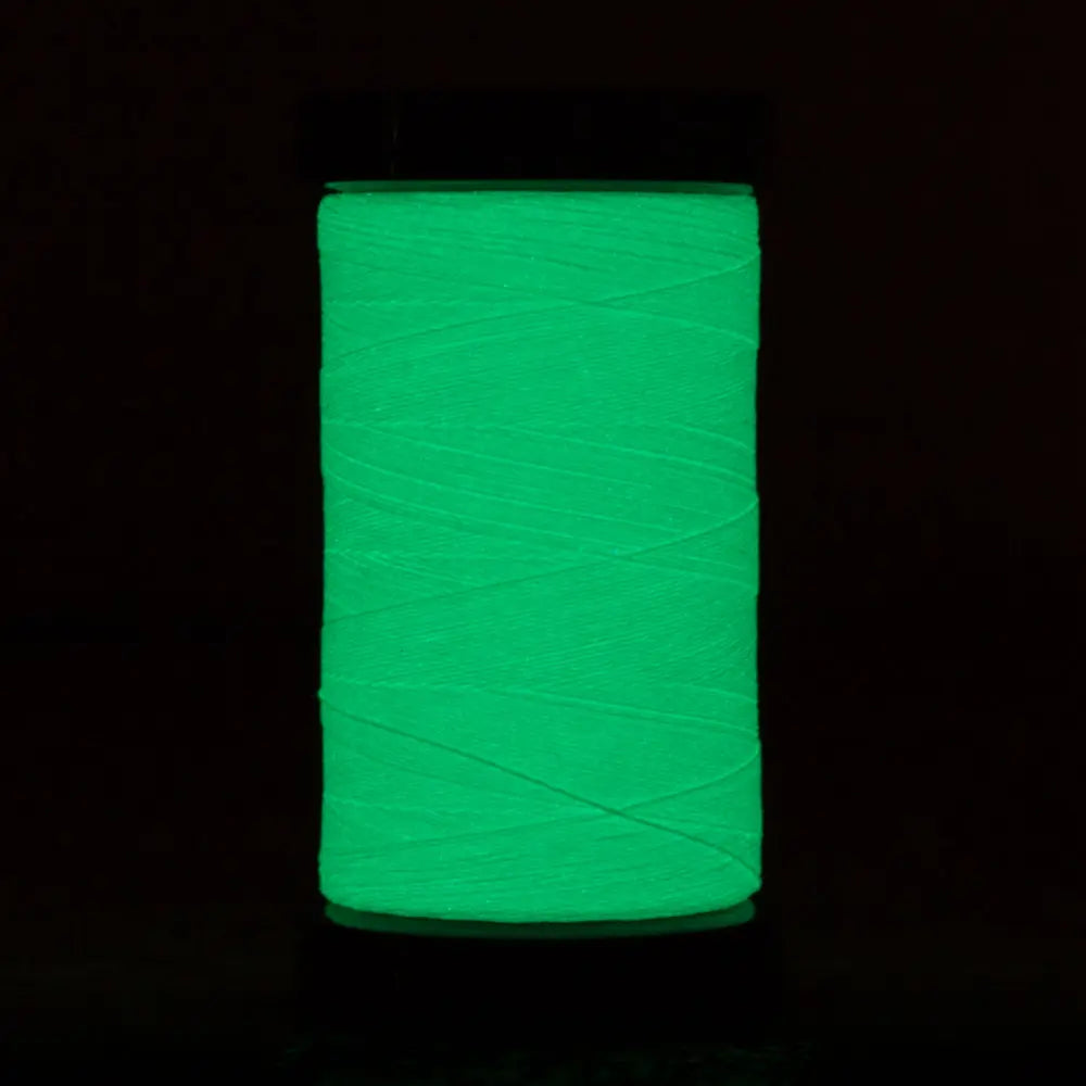 AR07 - Ahrora™ 40wt Glow in the Dark Polyester Aqua Sea Thread WonderFil USA