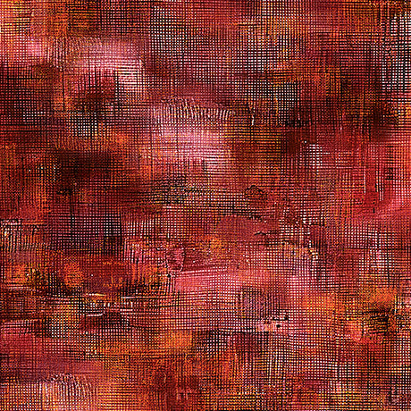 ATXSH Interwoven Brick Cotton 44"/45" Fabric Per Yard