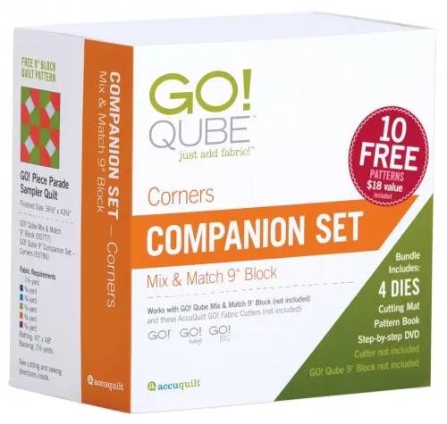 AccuQuilt GO! 55786 Qube 9 inch Companion Set - Corners 699195557866 / Quilt in ... High Country Quilts