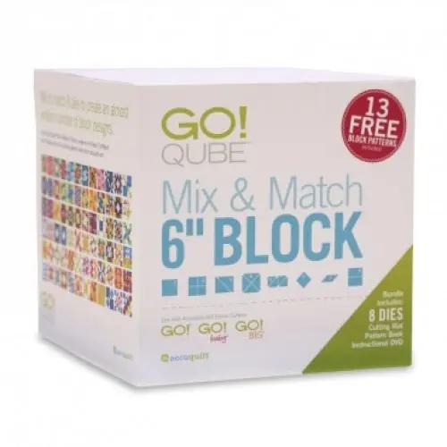 AccuQuilt GO! Qube Mix & Match 6 in Block/ Quilt in a Day / AccuQu... High Country Quilts