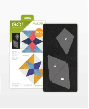 AccuQuilt Go! Mill & Stars 8" Finished High Country Quilts