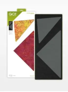 AccuQuilt Go! Setting Triangles-12" Finished High Country Quilts