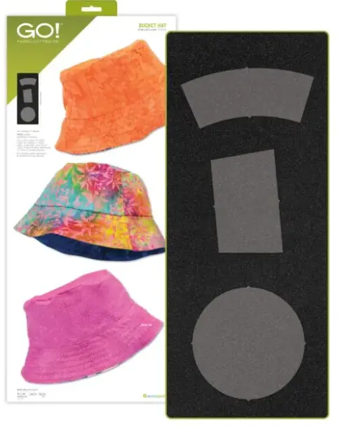 Accuquilt GO! Bucket Hat Die High Country Quilts