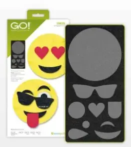 Accuquilt GO! Emojis Limited Edition Die High Country Quilts