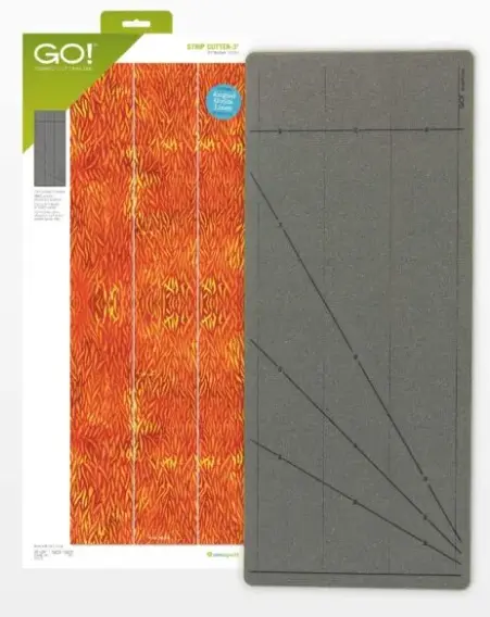 Accuquilt GO! Strip Cutter-3" (2 1/2" Finished) Die High Country Quilts