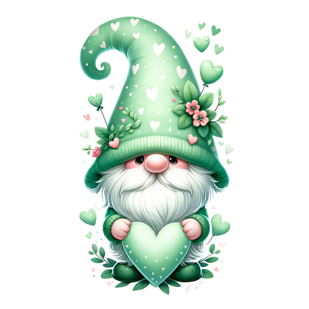 Adorable Pastel Gnome Fabric Panel 3 QuiltingFabricPanels