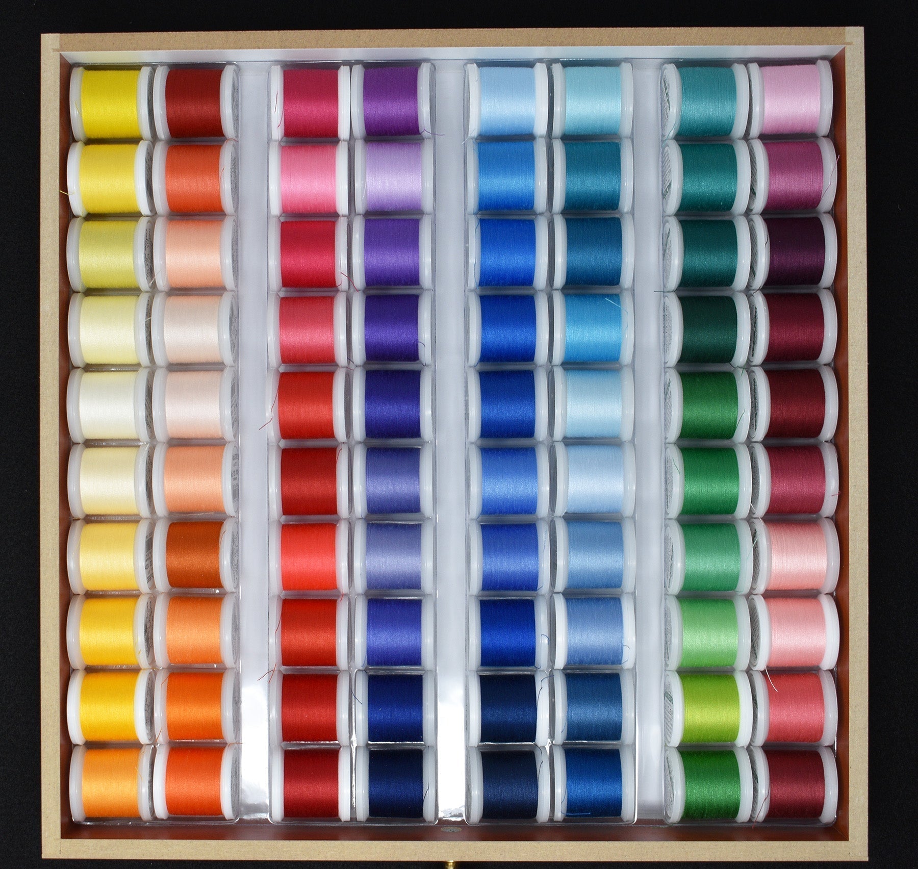 Aerofil 120 – 3 Drawer Treasure Chest, 182 110-yard (100m) & 12 110-yard (100m) Spools