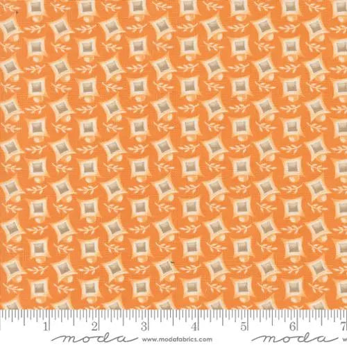 Agatha Road Pumpkin Harlequin Blenders 44"/45" Fabric Per Yard Moda Fabrics & Supplies