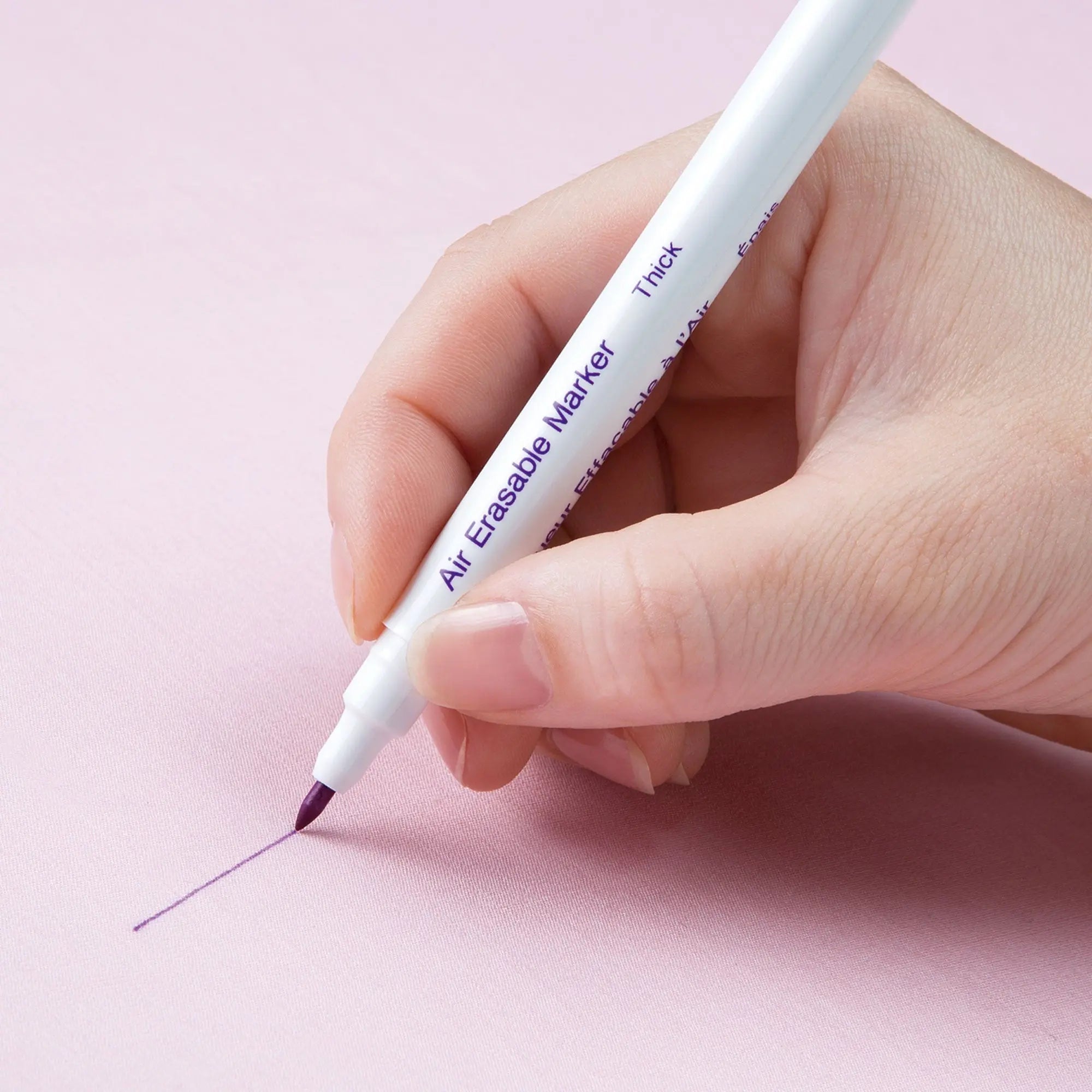 Air Erasable Marker Purple (Thick) Clover Needlecraft, Inc.