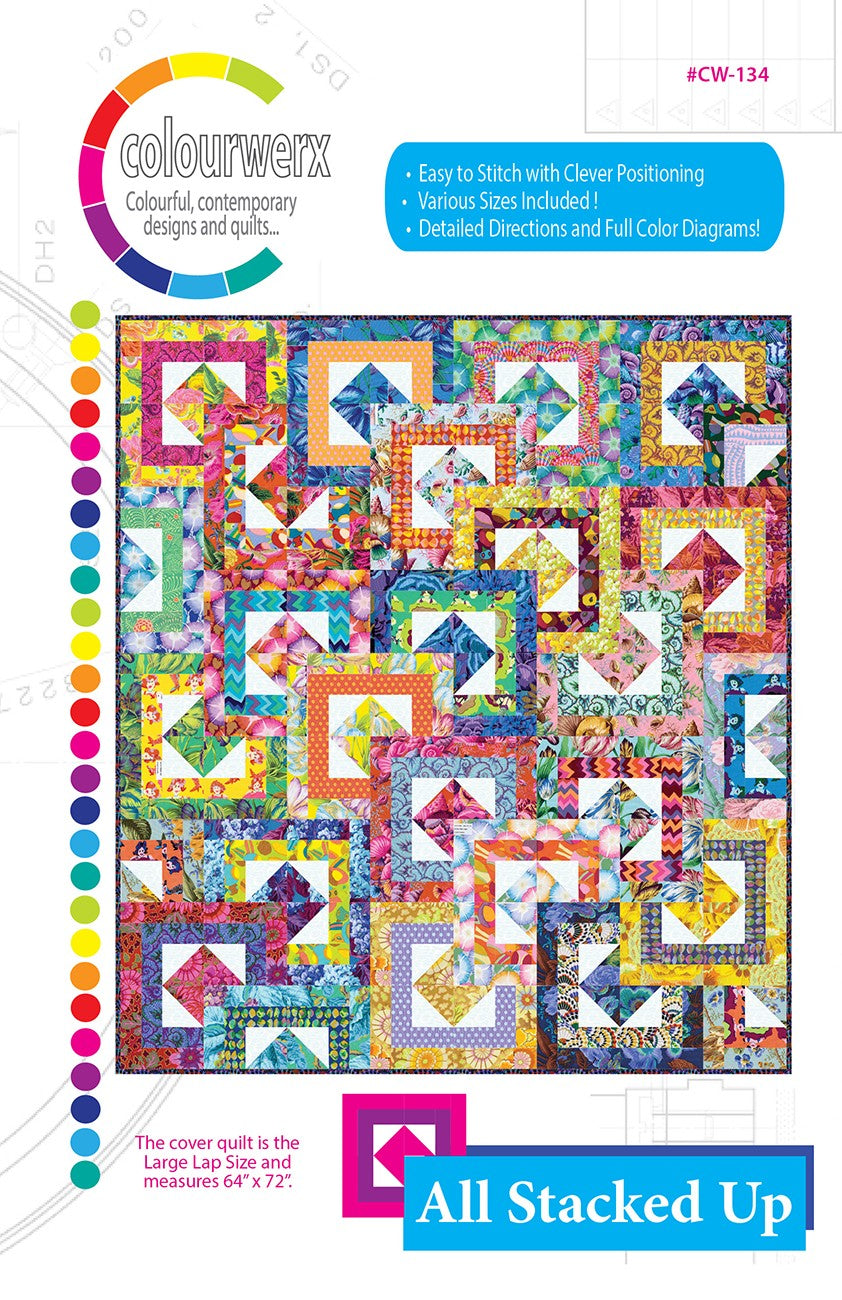 All Stacked Up - Linda's Electric Quilters